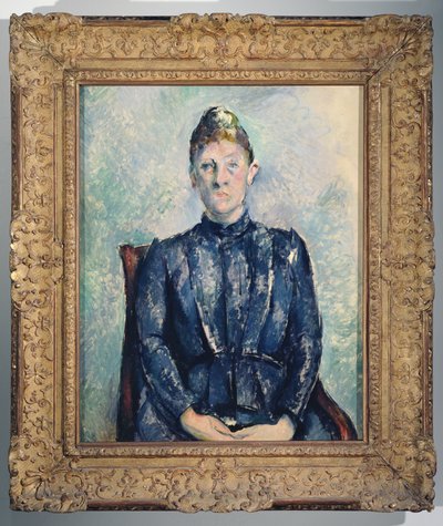 Porträt von Madame Cezanne, ca. 1890 von Paul Cézanne